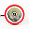 Фонарь ULTRAFLASH LED16014 1LED + 4SMD LED (черно-красный) BL1