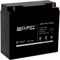 Аккумуляторная батарея Security Force (DELTA) SF 1217 (12В / 17Ач, Тип: AGM, Клемма: Болт + гайка Ø 5,5 мм, ДхШхВ: 181х77х167мм (Полная высота: 167мм), срок службы: 3-5 лет, Гарантия: 1г, вес: 5,7кг) (ENERGON DELTA SF 1217)