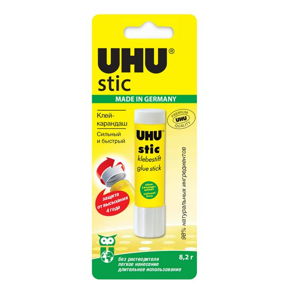 Клей-карандаш UHU Stic 21 гр. (UHU 65/В)