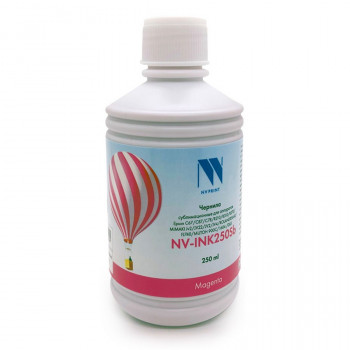 NV Print NVP-INK250MSb Чернила сублимационные NV-INK250MSb для аппаратов Epson, Mimaki, Mutoh, Roland (250ml) Magenta NVP-INK250MSB, Совместимость: , ресурс: 0 стр.
