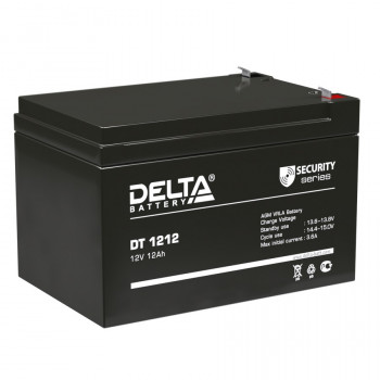 Energon Delta DT 1212 Аккумуляторная батарея DELTA DT 1212 (12В / 12Ач, Тип: AGM, Клемма: F2, ДхШхВ: 151х98х94мм (Полная высота: 101мм), срок службы: 5 лет, Гарантия: 1г, вес: 3,6кг) 
