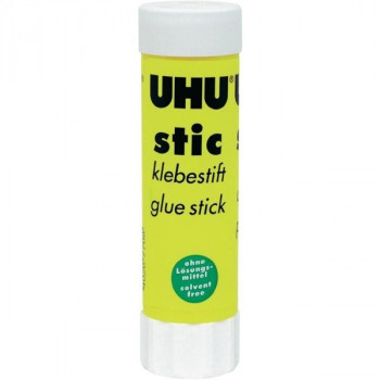 Клей-карандаш UHU Stic 40 гр. (UHU 26) Клей-карандаш UHU Stic легко наносится и распределяется по поверхности, оставляя тонкий и ровный клеевой слой, что позволяет расходовать его экономично. Не деформирует бумагу. Его отличительная особенность – уникальный завинчивающийся колпачок, который надежно предохраняет клей от высыхания в течение трех лет. UHU Stic обеспечивает надежное мгновенное склеивание бумаги, картона, текстиля, образуя прочное соединение. Не токсичен. Легко смывается водой. Без запаха.