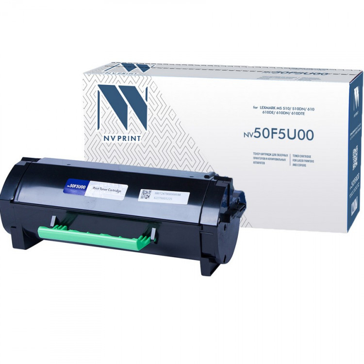 NV Print NVP-50F5U00 Картридж совместимый NV-50F5U00 для Lexmark MS 510 /  510dn /  610 /  610de /  610dn /  610dte (20000k)
