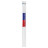 Флаг России ручной 30х45 см, без герба, с флагштоком, BRAUBERG/STAFF, 550182, RU14