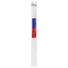 Флаг России ручной 30х45 см, без герба, с флагштоком, BRAUBERG/STAFF, 550182, RU14