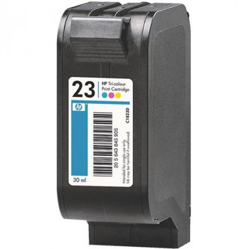 HP C1823DE Картридж №23 цветной HP DesignJet 720/722/890 (30мл) Уценка: установить до 2011, без коробки Уценка: установить до 2011, без коробки