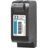 HP C1823DE Картридж №23 цветной HP DesignJet 720/722/890 (30мл) Уценка: установить до 2011, без коробки