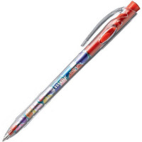 Ручка Шариковая Автоматическая Stabilo Tropikana 338 Цвет Чернил: Красный, Толщина Линии F 0,38 мм. (STABILO 338/40F)