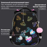 Ранец BRAUBERG LUMINOUS, 2 отделения, с брелоком, 