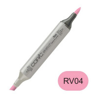 Маркер спиртовой Copic Sketch два пера, цвет RV04 Shock Pink (Copic Sketch RV04)