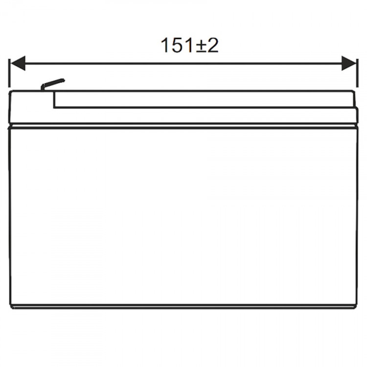 Аккумуляторная батарея WBR GPL1272 F2 (12В / 7,2Ач, универсальная, AGM, Клемма: F1 / F2, ДхШхВ: 151x65x100, срок службы: 12 лет, вес: 2,4кг) (WBR GPL1272-F2-WBR) Аккумуляторная батарея WBR GPL1272 F2 (12В / 7,2Ач, универсальная, AGM, Клемма: F1 / F2, ДхШхВ: 151x65x100, срок службы: 12 лет, вес: 2,4кг) (WBR GPL1272-F2-WBR)