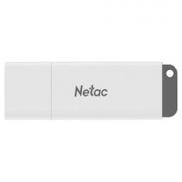 Флеш-диск 128 GB NETAC U185, USB 2.0, белый, NT03U185N-128G-20WH