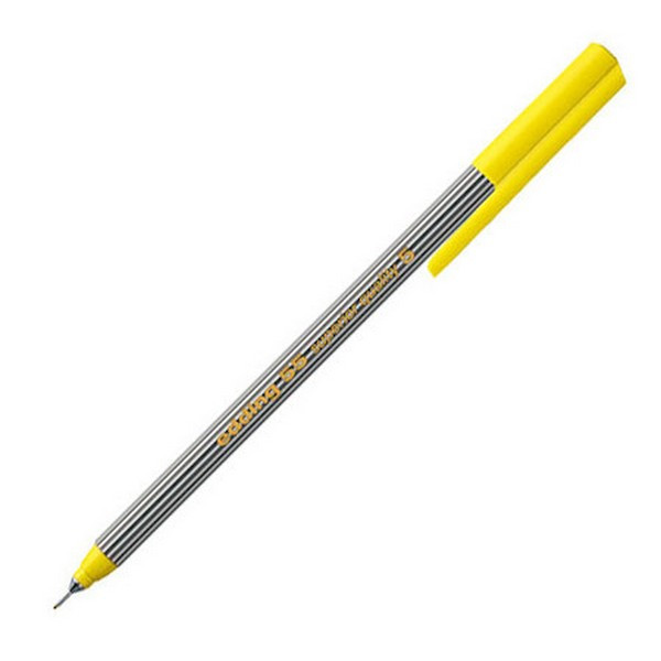 Ручка капиллярная Edding 55 (005) желтый, 0,3 мм
