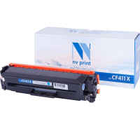 NV Print NVP-CF411XC Картридж совместимый NV-CF411X Cyan для HP Color LaserJet Pro M377dw /  M477fdn /  M477fdw /  M477fnw /  M452dn /  M452nw (5000k)