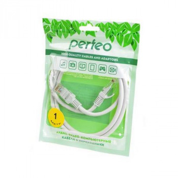 Кабель PERFEO P6002 Патчкорд UTP кат.5е RJ-45 вилка - RJ-45 вилка, длина 1 м. BL1 Тип: RJ-45p+RJ-45p-D-1.0Цена: за 1 шт.