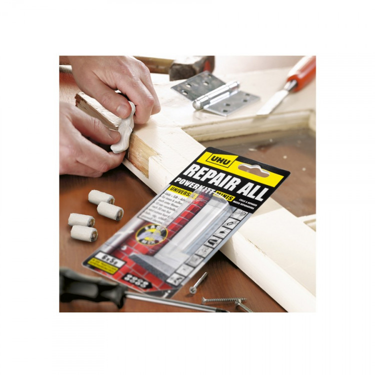 Клей эпоксидный UHU Repair All Powerkit, холодная сварка, универсальный, 60 гр. (UHU 49040)