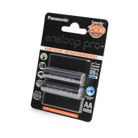 Аккумулятор Panasonic eneloop pro BK-3HCDE/2BE 2500мАч AA BL2  (Комплект 2 шт.)
