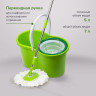 Комплект для уборки: швабра, ведро 7 л/5 л с отжимом центрифуга, 2 круглые насадки-кольцо, LAIMA, 603624 Комплект для уборки: швабра, ведро 7 л/5 л с отжимом центрифуга, 2 круглые насадки-кольцо, LAIMA, 603624