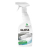 Средство для чистки сантехники кислотное 600 мл, GRASS GLOSS, триггер, 221600