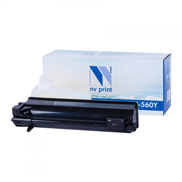 NV Print NVP-TK560Y Картридж совместимый NV-TK-560 Yellow для Kyocera FS C5300 /  C5300DN /  C5350 /  C5350DN (10000k)