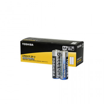 Батарейка TOSHIBA HIGH POWER LR6GCP SP-2 LR6 SR2 (Комплект 2 шт.) Тип: LR6Цена: за комплект