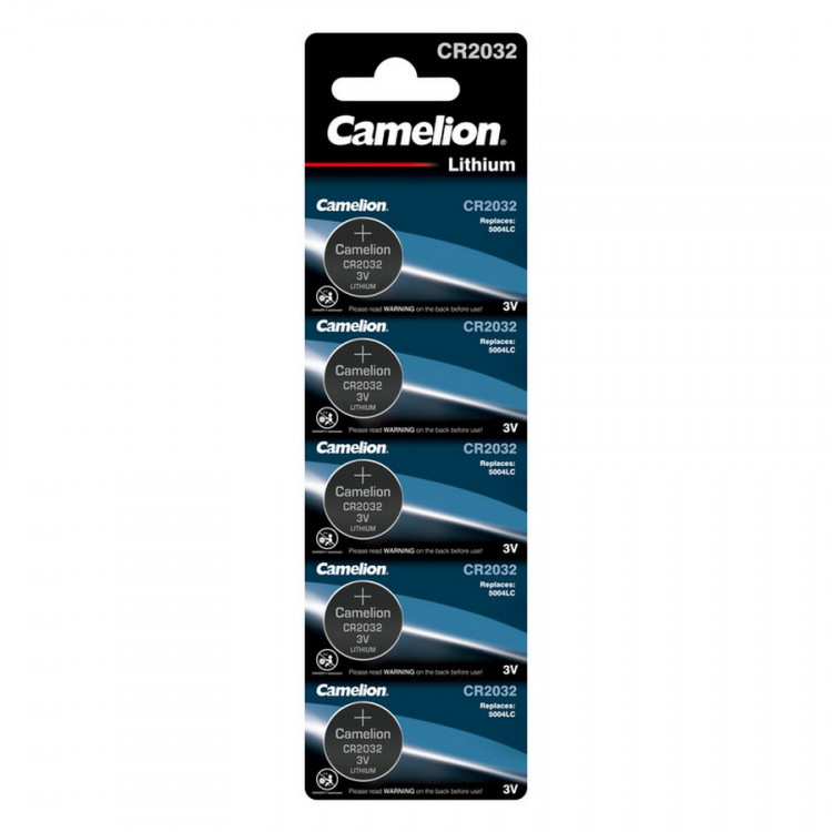 Батарейка Camelion CR2032-BP5 CR2032 BL5