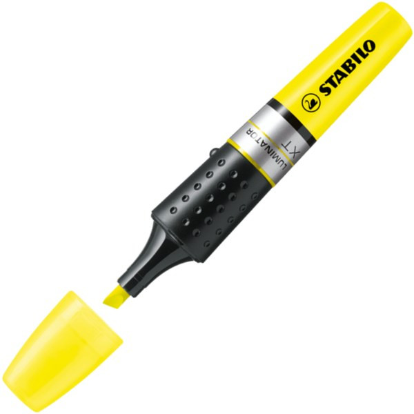 Текстовыделитель Stabilo Luminator с системой жидких чернил,  2-5 мм., Желтый (STABILO 71/24)