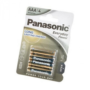 Батарейка Panasonic Everyday Power LR03EPS/4BP LR03 BL4 (Комплект 4 шт.) Тип: LR03Цена: за комплект