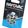 Батарейка RAYOVAC 675 120*80мм BL6 (Комплект 6 шт.)