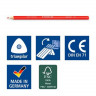 Набор цветных карандашей Staedtler Ergo Soft, 24 цвета в пластиковом пенале