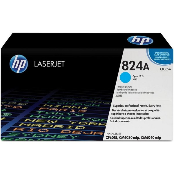 HP CB385A Барабан №824A голубой HP Color LaserJet CP6015/CM6030/CM6040 (35K)