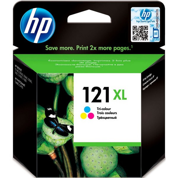 HP CC644HE Картридж №121 XL цветной HP DeskJet D2500/D2530/F4200 (440 стр)