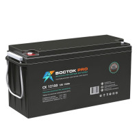 Energon Delta СХ 12150 Аккумуляторная батарея ВОСТОК (DELTA) СХ 12150 (12В / 150Ач, Тип: AGM;Гелевый, Клемма: Болт М8, ДхШхВ: 483х170х240мм (Полная высота: 240мм), срок службы: 10 лет, Гарантия: 1г, вес: 43кг)