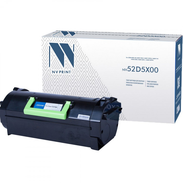 NV Print NVP-52D5X00 Картридж совместимый NV-52D0XA0 / 52D5X00 / 52D5X0E для Lexmark MS MS811dn /  MS811dtn /  MS811n /  MS812de /  MS812dn  /  MS812dtn (45000k)