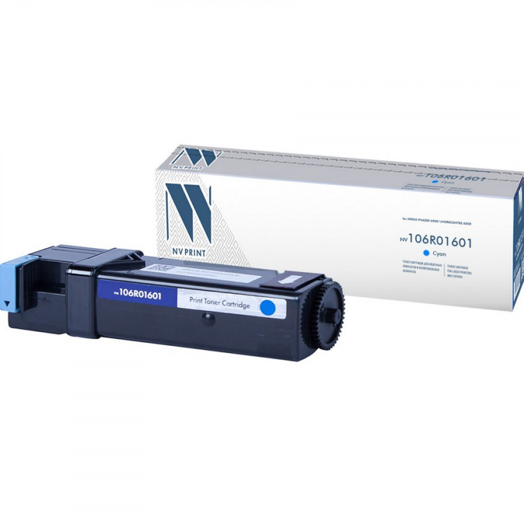 NV Print NVP-106R01601C Картридж совместимый NV-106R01601 Cyan для Xerox Phaser 6500  /  WorkCentre 6505 (2500k)