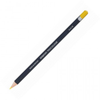 Карандаш цветной Derwent Procolour 05 Gold Золотой (Derwent 2302437) Derwent Procolour - уникальная серия профессиональных художественных карандашей.
Карандаши Procolour отличаются очень высокой насыщенностью пигментами и особой текстурой грифеля.
Высокое содержание пигментов гарантирует укрывистость даже на черной бумаге