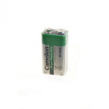 Батарейка Camelion Super Heavy Duty 6F22-SP1K 6F22 SR1 Тип: 6F22Цена: за 1 шт.