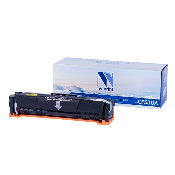 NV Print NVP-CF530ABk Картридж совместимый NV-CF530A Black для HP Color LaserJet Pro M180n /  M181fw (1100k)