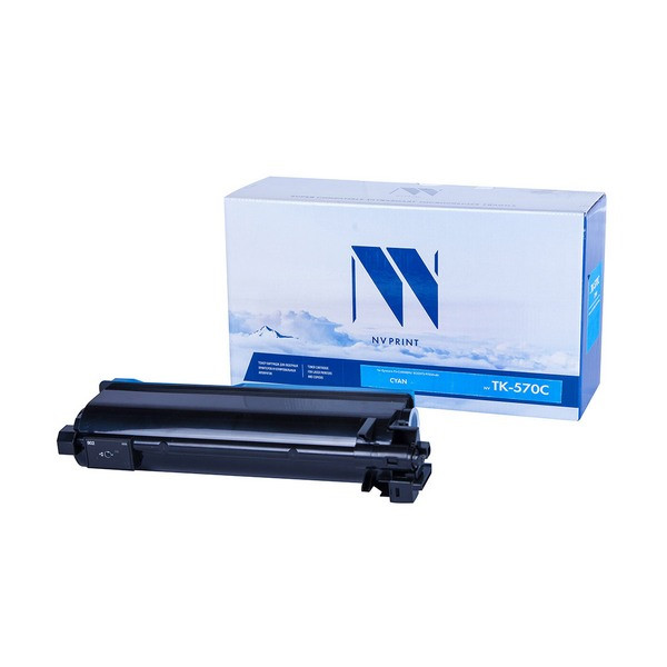 NV Print NVP-TK570C Картридж совместимый NV-TK-570 Cyan для Kyocera Ecosys P7035 /  P7035cdn /  FS C5400DN (12000k)