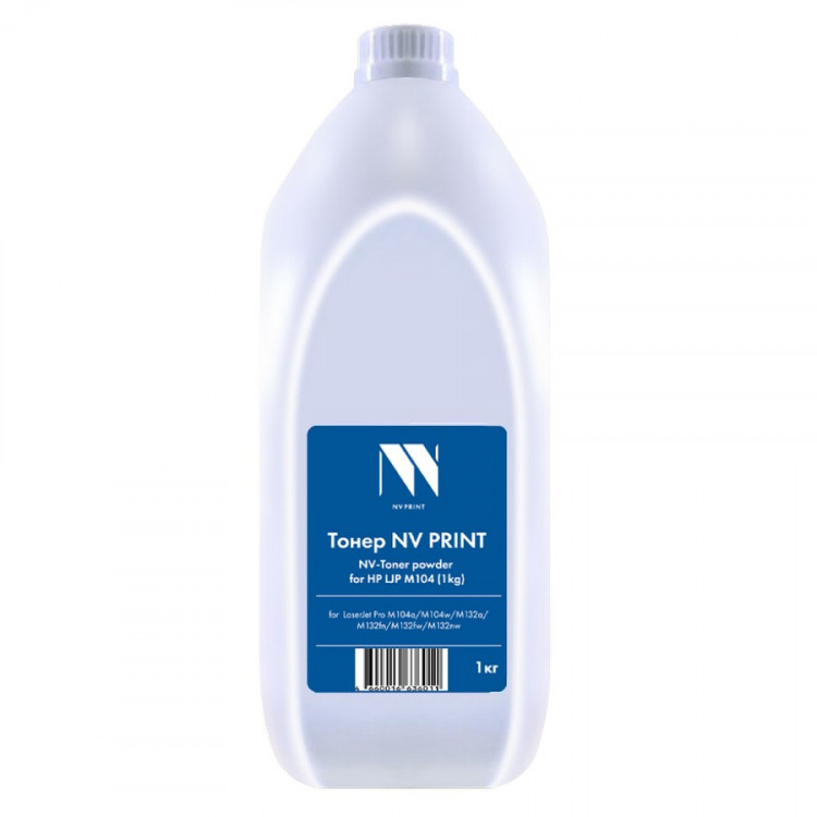 NV Print NVP-HP LJP M104 1кг Тонер HP M104 (1кг) (CF217A, CF218A, CF230A / CF230X, CF233A) для HP LaserJet Pro M102, M130, M104, M132, M203, M227, M106, M134