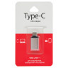 Переходник USB-TypeC RED LINE, F-M, для подключения портативных устройств, OTG, серый, УТ000012622
