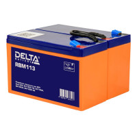 Energon Delta RBM113 Батарейный модуль Delta RBM113 12В / 7,2Ач (APC RBC113, совместимость: BX1100CI-RS / BX1100CI / BX1400UI / BR1100CI-RS, ДхШхВ: 151x130x94мм, срок службы: 8 лет, Гарантия: 2г, вес: 5,1кг)