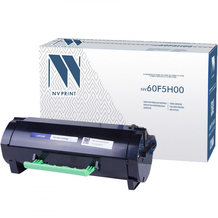 NV Print NVP-60F5H00 Картридж совместимый NV-60F5H00 для Lexmark MX 310 /  310dn /  410 /  410de /  510 /  510de /  511 /  511de /  511dhe /  511dte /  610 /  611 /  611de /  611dhe (10000k)