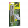 Клей эпоксидный UHU Plus Endfest 300, 90min, двухкомпонентный сверхпрочный,  25 гр. в шприце, (UHU 45585)