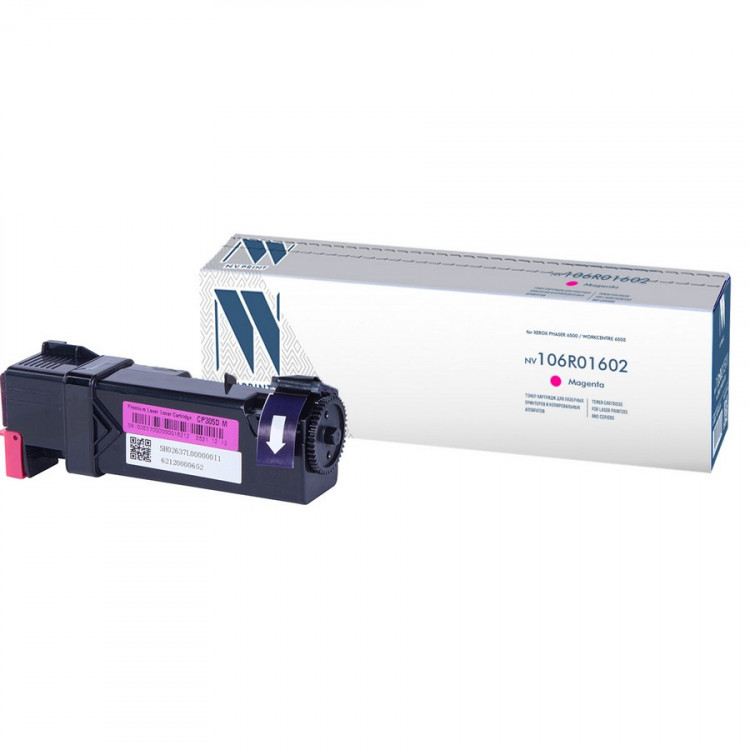NV Print NVP-106R01602M Картридж совместимый NV-106R01602 Magenta для Xerox Phaser 6500  /  WorkCentre 6505 (2500k)