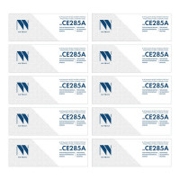 NV Print NVP-CE285A-SET10 Картридж совместимый NV-CE285A-SET10 для HP LaserJet Pro M1132 /  M1212nf /  M1217nfw /  P1102 /  P1102w /  P1102w /  M1214nfh /  M1132s (2300k) (10 шт)