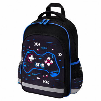 Рюкзак ПИФАГОР SCHOOL, 1 отделение, 3 кармана, &quot;Lucky gamer&quot;, 38x28х14 см, 273172 