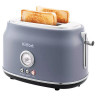 Тостер KITFORT KT-2038-3, 815 Вт, 2 тоста, 6 режимов, пластик/металл, серый, КТ-2038-3