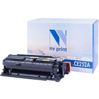 NV Print NVP-CE252AY Картридж совместимый NV-CE252A Yellow для HP Color LaserJet CM3530 /  CM3530fs /  CM3530fs MFP /  CP3520  /  CP3525 /  CP3525dn /  CP3525n /  CP3525x (7000k)