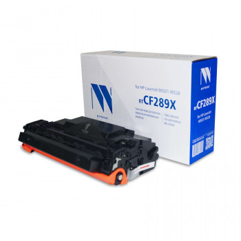 NV Print NVP-CF289X Картридж совместимый NV-CF289X для HP LaserJet M507 / M528 (10000k) NVP-CF289X, Совместимость: LaserJet M507 / M528, ресурс: 10000 стр.